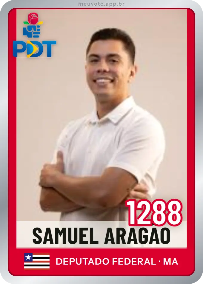 Carta de Samuel Aragão, número 1288, PDT