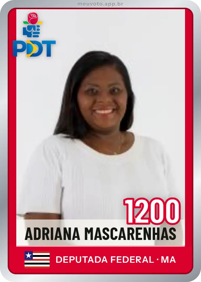 Carta de Adriana Mascarenhas, número 1200, PDT