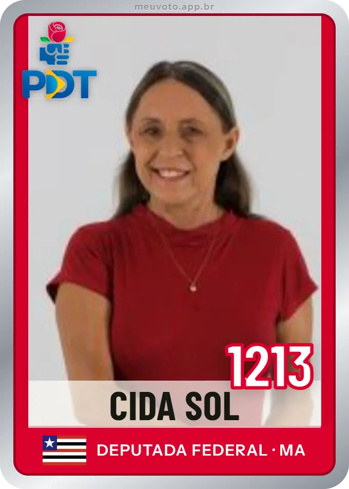 Carta de Cida Sol, número 1213, PDT