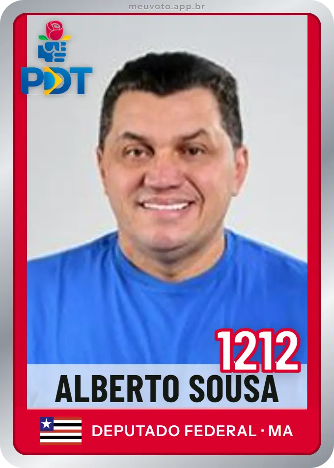 Carta de Alberto Sousa, número 1212, PDT