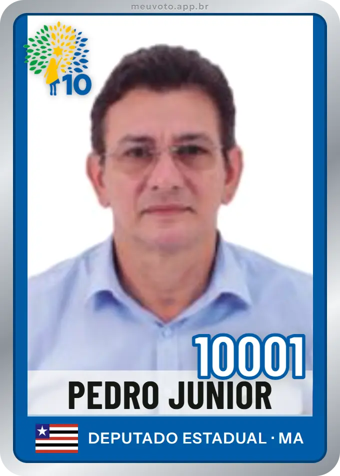 Carta de Pedro Junior, número 10001, Republicanos
