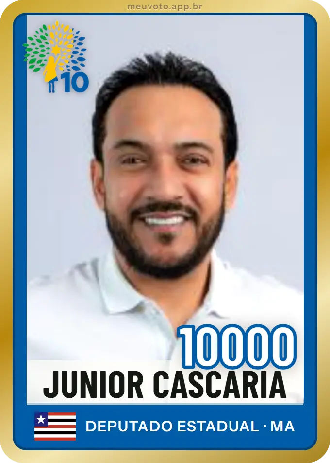 Carta de Junior Cascaria, número 10000, Republicanos