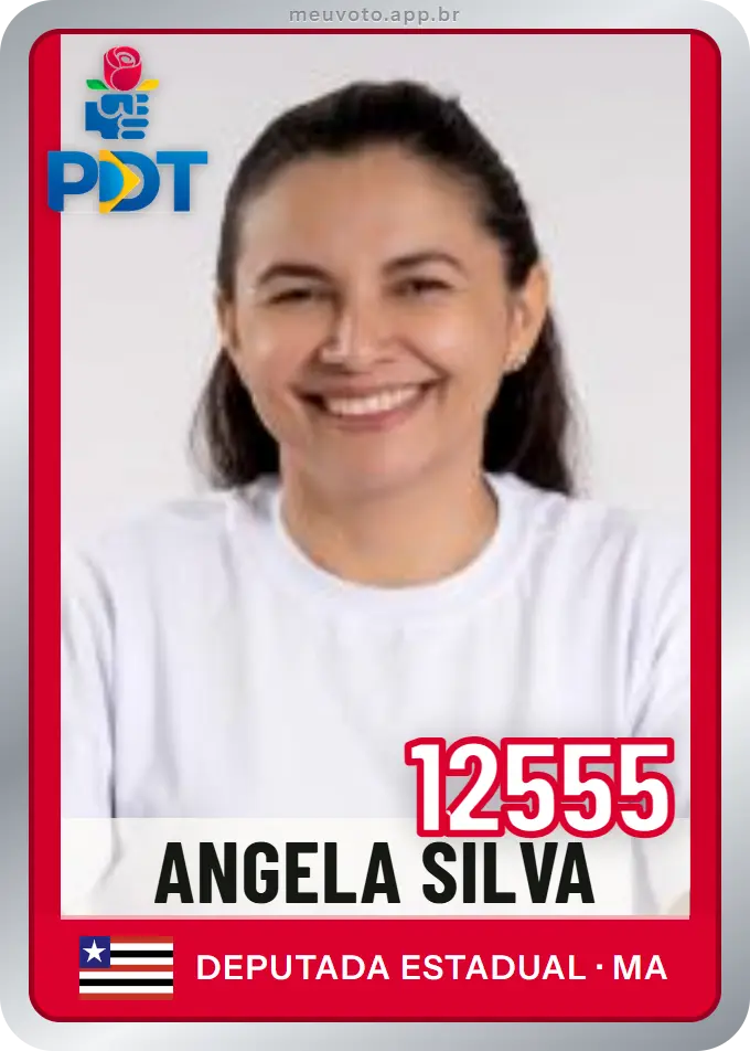 Carta de Angela Silva, número 12555, PDT