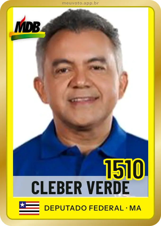 Carta de Cleber Verde, número 1510, MDB