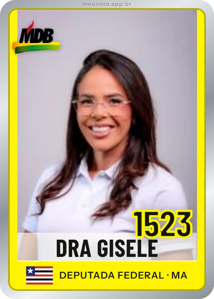 Carta de Dra Gisele, número 1523, MDB