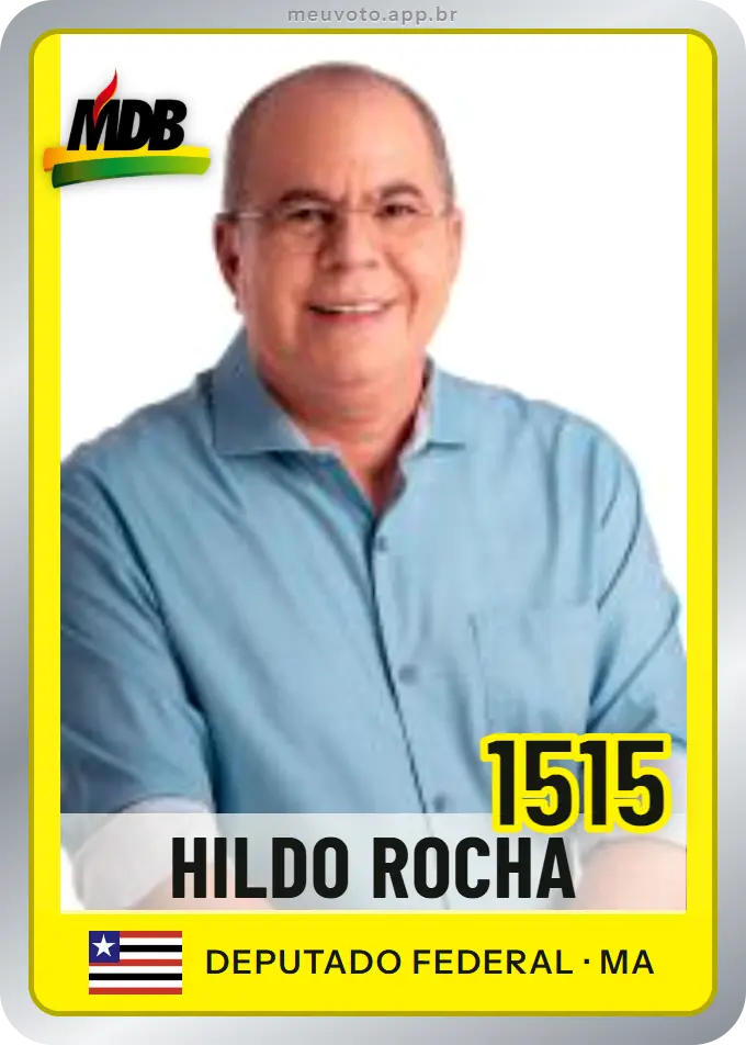 Carta de Hildo Rocha, número 1515, MDB