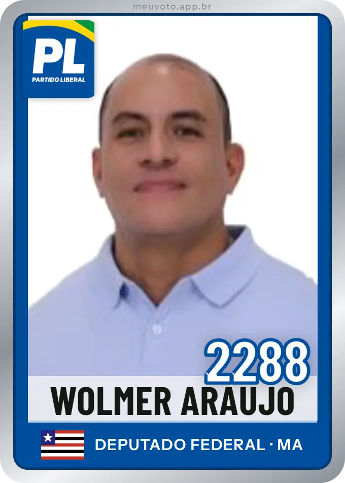 Carta de Wolmer Araújo, número 2288, PL