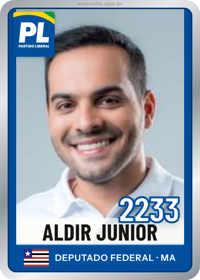 Carta de Aldir Junior, número 2233, PL
