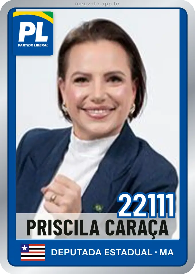 Carta de Priscila Caraça, número 22111, PL