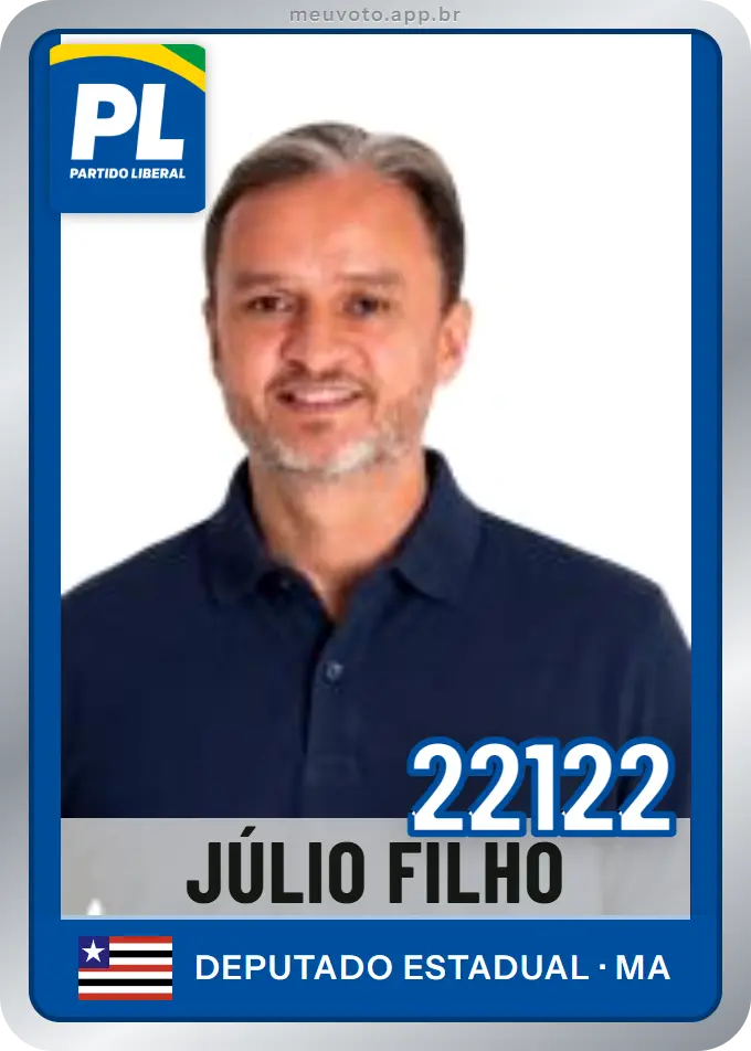 Carta de Júlio Filho, número 22122, PL