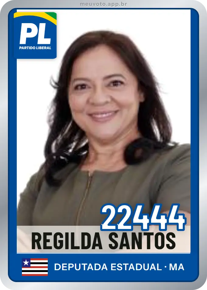 Carta de Regilda Santos, número 22444, PL