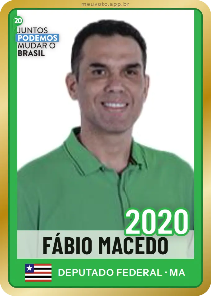 Carta de Fábio Macedo, número 2020, Podemos