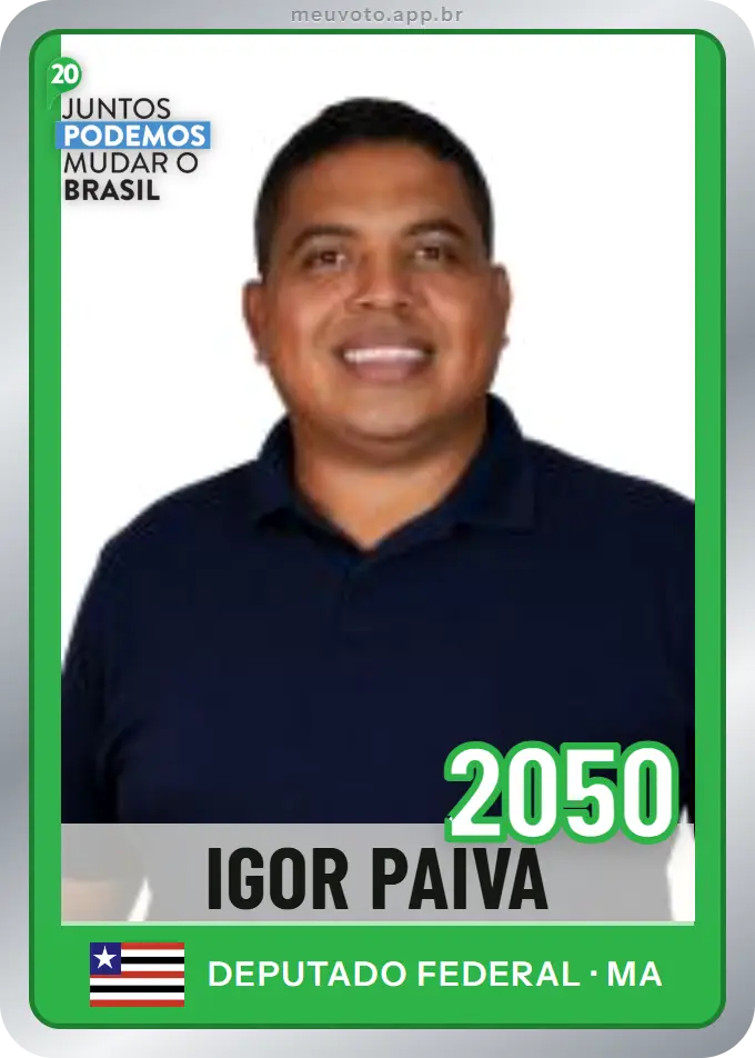 Carta de Igor Paiva, número 2050, Podemos