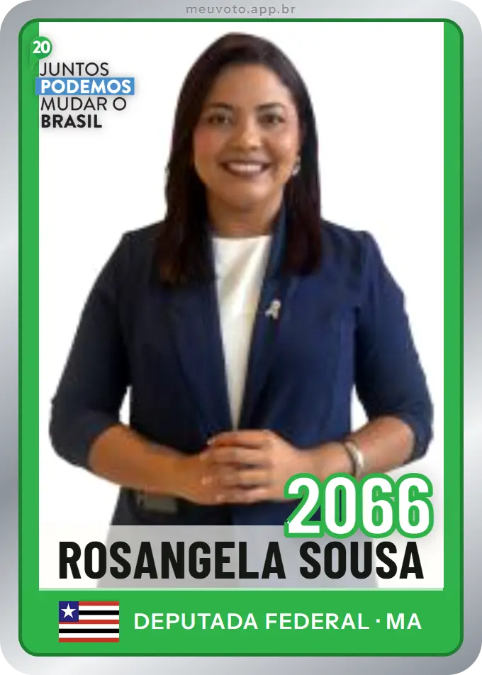 Carta de Rosangela Sousa, número 2066, Podemos
