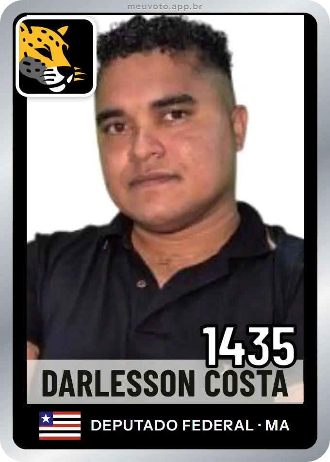 Carta de Darlesson Costa, número 1435, Missão