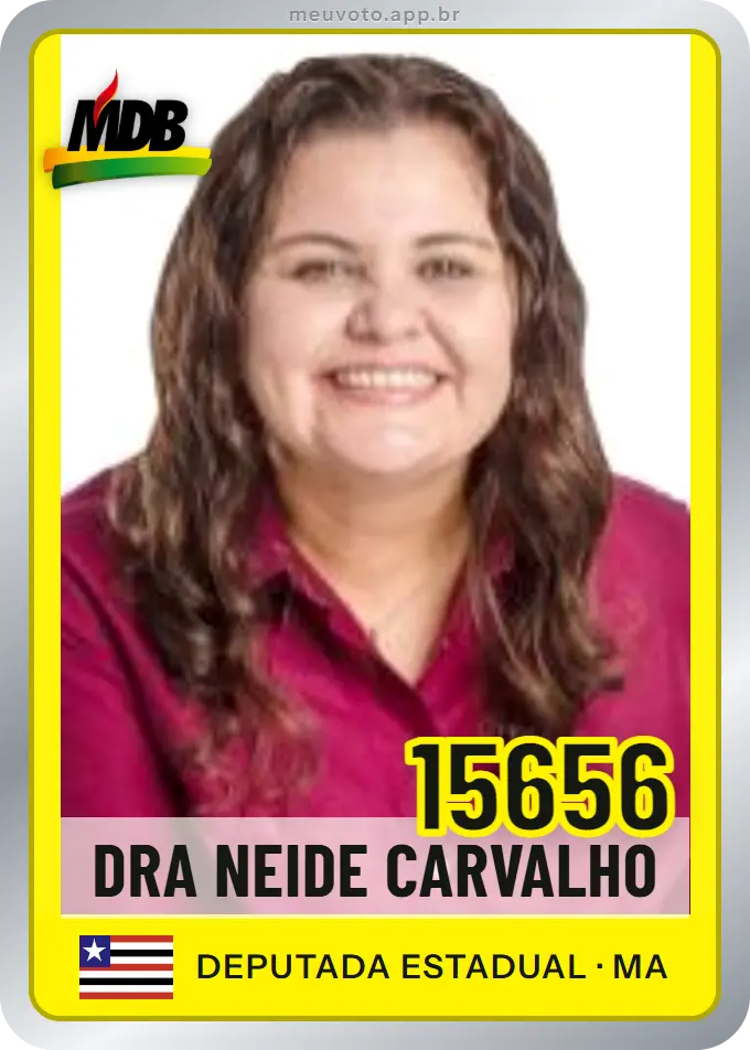 Carta de Dra Neide Carvalho, número 15656, MDB