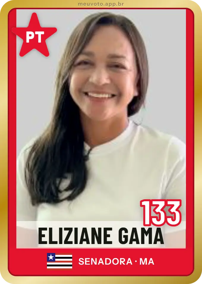 Carta de Eliziane Gama, número 133, PT