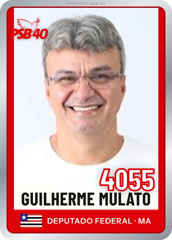 Carta de Guilherme Mulato, número 4055, PSB