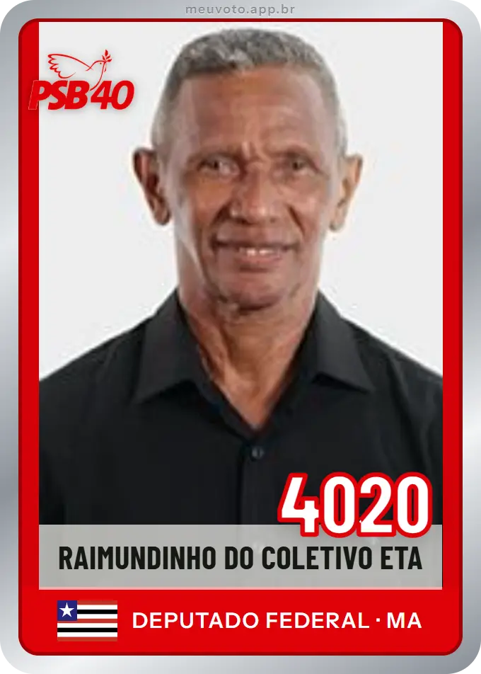 Carta de Raimundinho do Coletivo Eta, número 4020, PSB