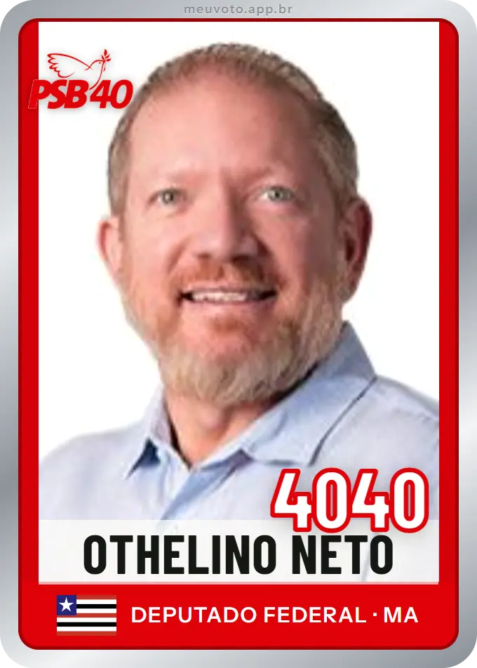 Carta de Othelino Neto, número 4040, PSB