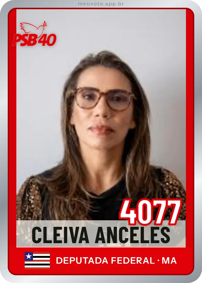 Carta de Cleiva Anceles, número 4077, PSB