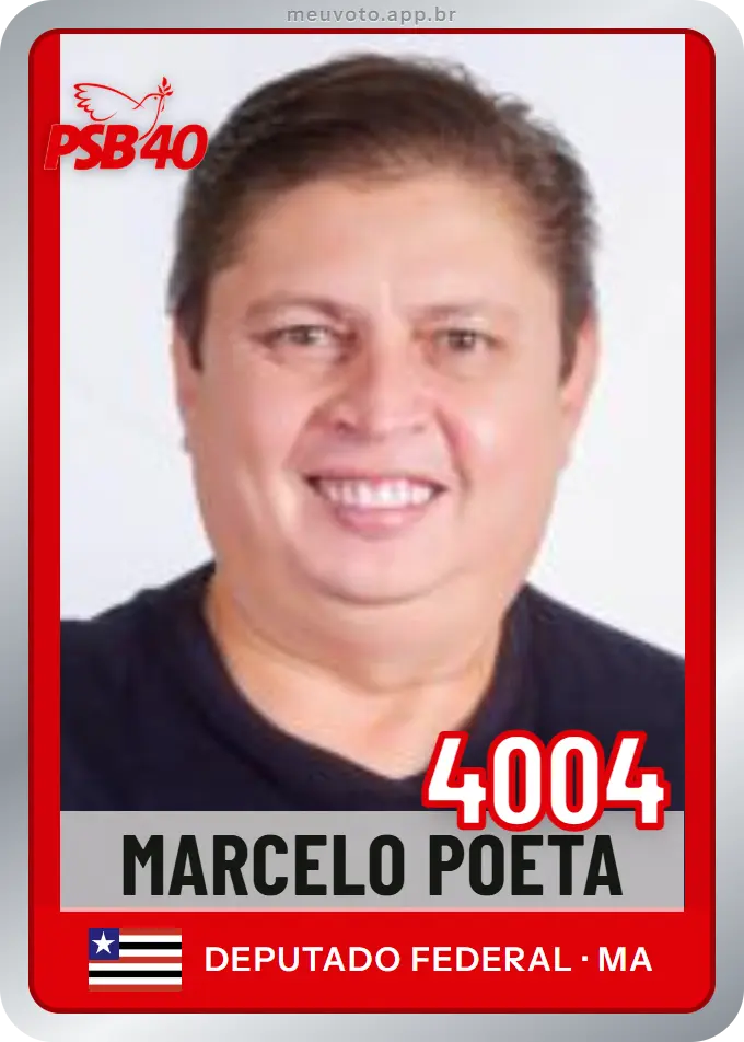 Carta de Marcelo Poeta, número 4004, PSB