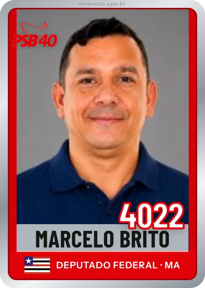 Carta de Marcelo Brito, número 4022, PSB