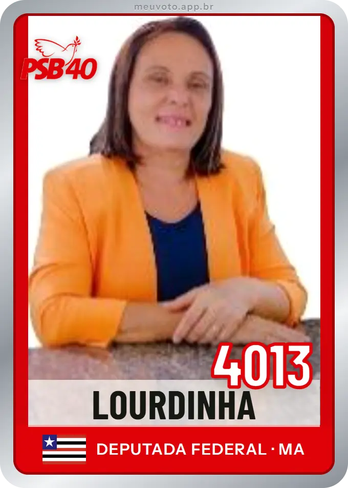 Carta de Lourdinha, número 4013, PSB