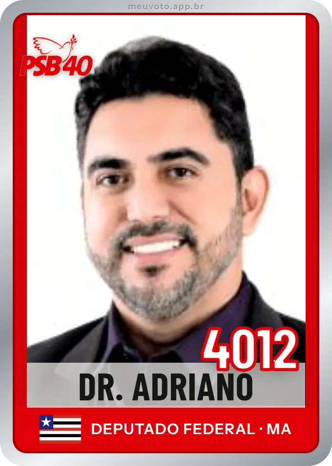 Carta de Dr. Adriano, número 4012, PSB