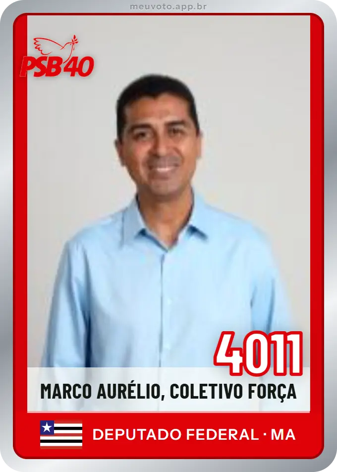 Carta de Marco Aurélio, Coletivo Força, número 4011, PSB