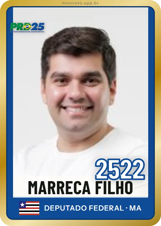 Carta de Marreca Filho, número 2522, PRD