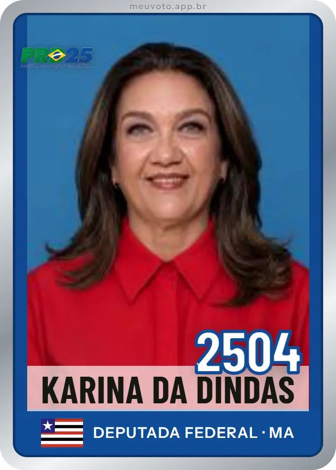 Carta de Karina da Dindas, número 2504, PRD