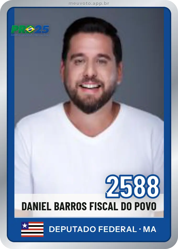 Carta de Daniel Barros Fiscal do Povo, número 2588, PRD