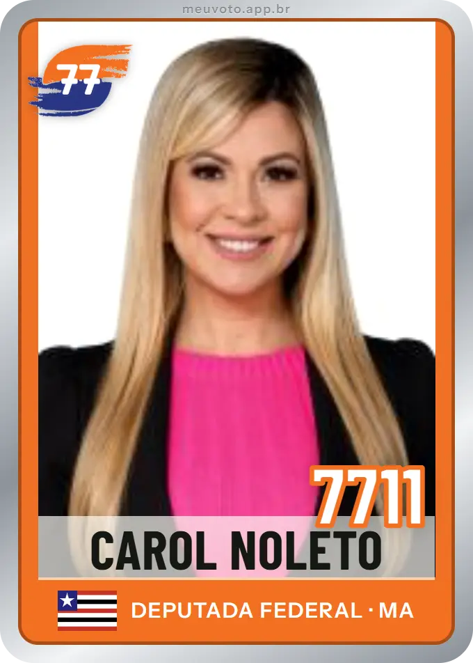 Carta de Carol Noleto, número 7711, Solidariedade