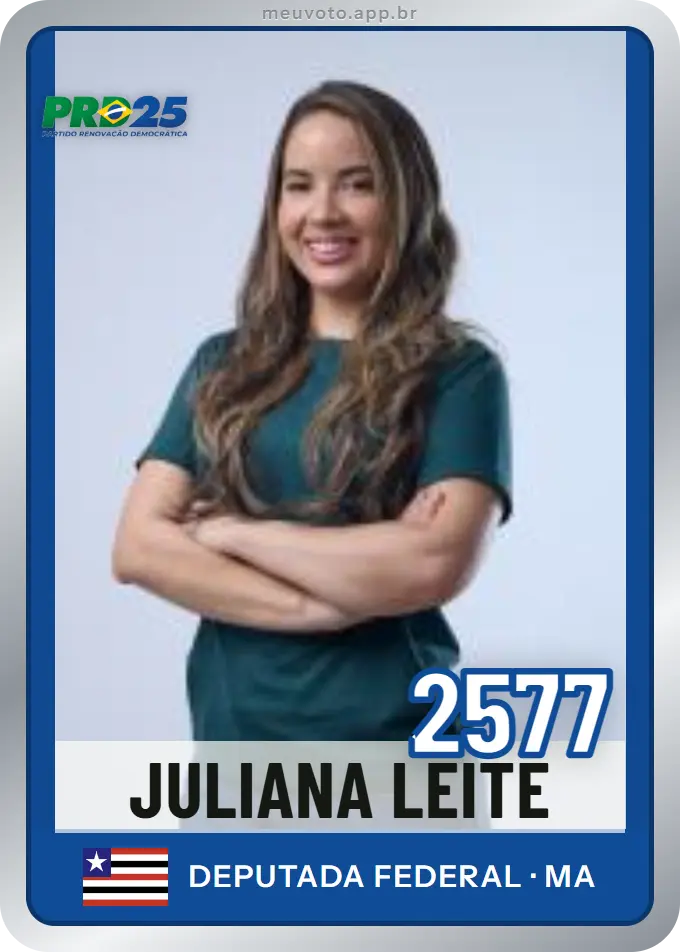 Carta de Juliana Leite, número 2577, PRD