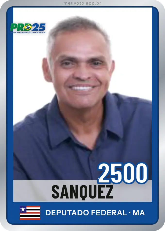 Carta de Sanquez, número 2500, PRD