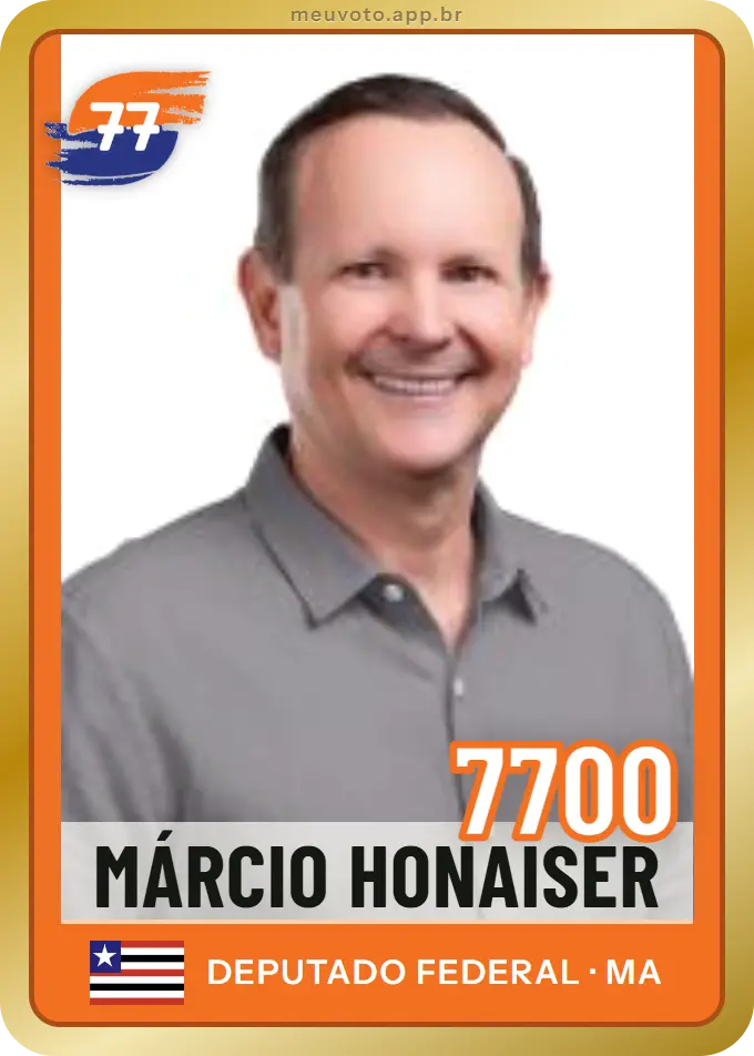 Carta de Márcio Honaiser, número 7700, Solidariedade