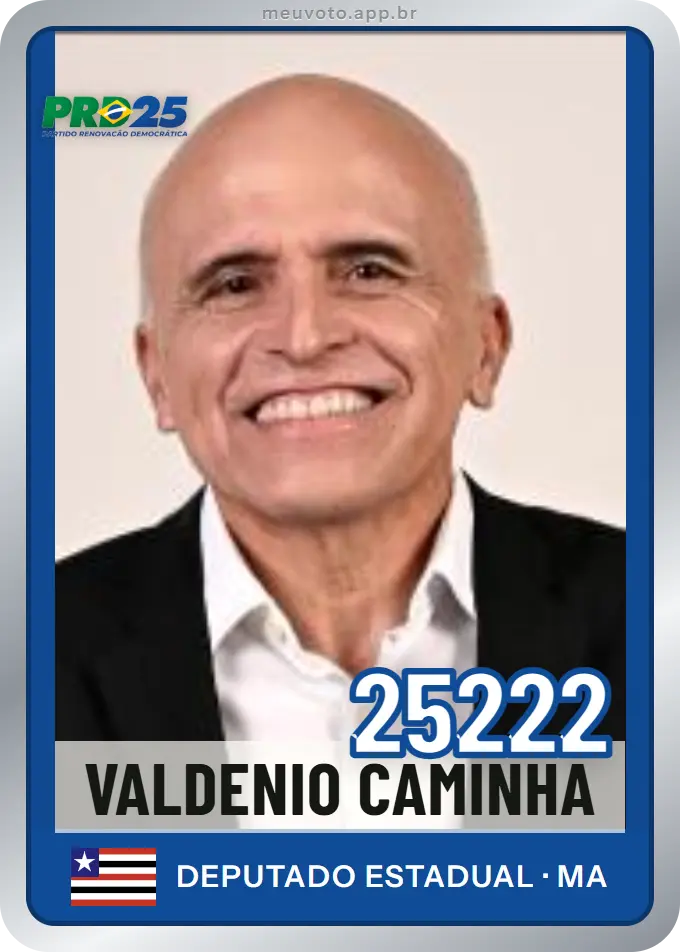 Carta de Valdenio Caminha, número 25222, PRD
