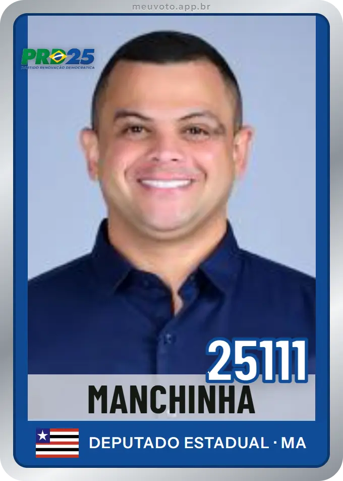 Carta de Manchinha, número 25111, PRD