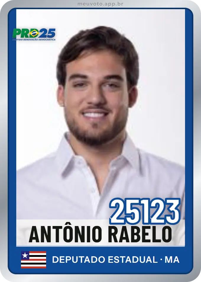 Carta de Antônio Rabelo, número 25123, PRD