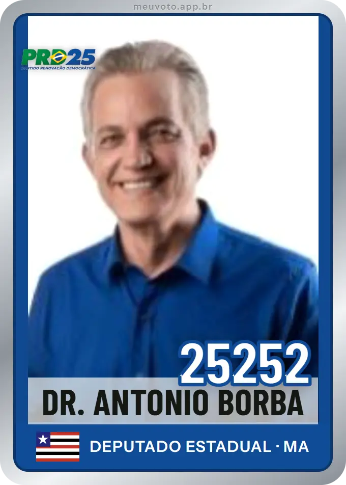 Carta de Dr. Antonio Borba, número 25252, PRD