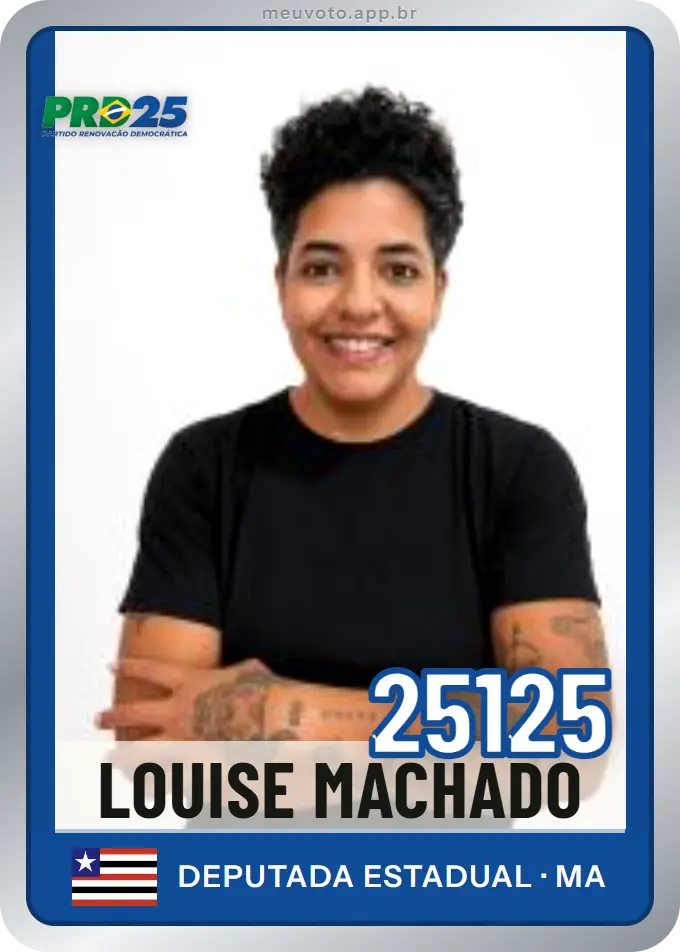 Carta de Louise Machado, número 25125, PRD