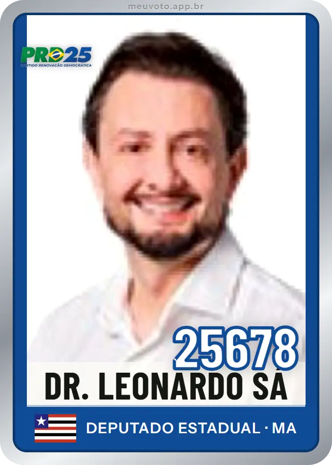 Carta de Dr. Leonardo Sá, número 25678, PRD