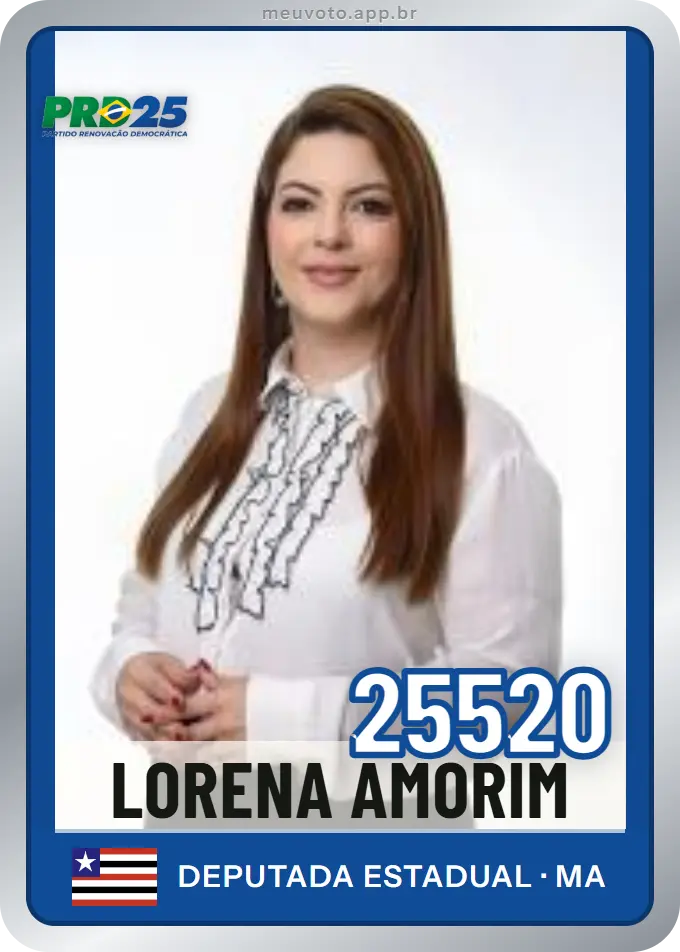 Carta de Lorena Amorim, número 25520, PRD