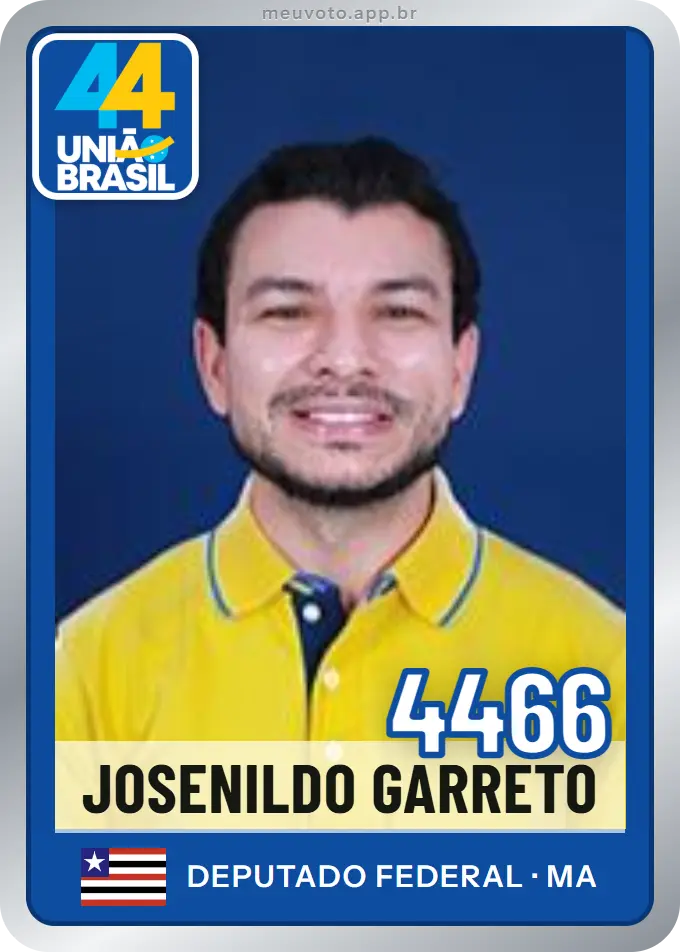 Carta de Josenildo Garreto, número 4466, União