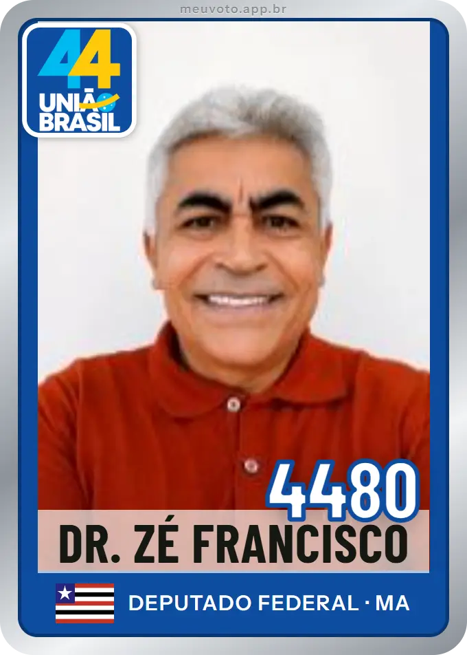 Carta de Dr. Zé Francisco, número 4480, União