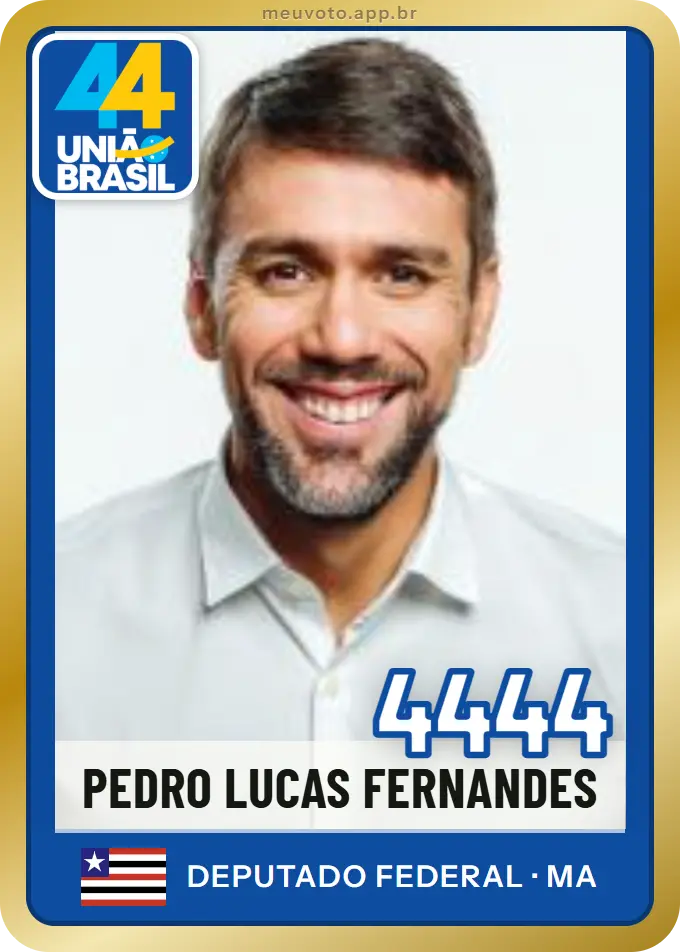 Carta de Pedro Lucas Fernandes, número 4444, União