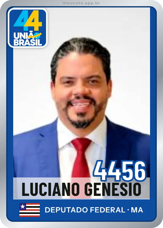Carta de Luciano Genésio, número 4456, União