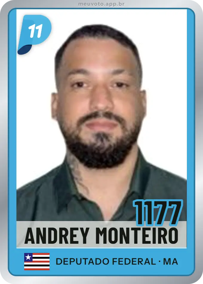 Carta de Andrey Monteiro, número 1177, PP