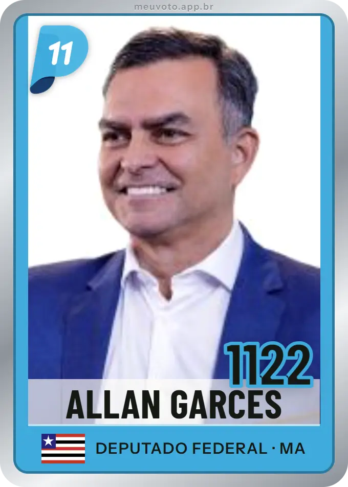 Carta de Allan Garces, número 1122, PP